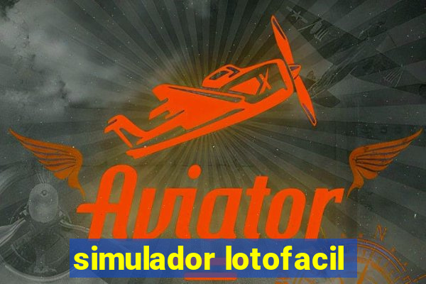 simulador lotofacil